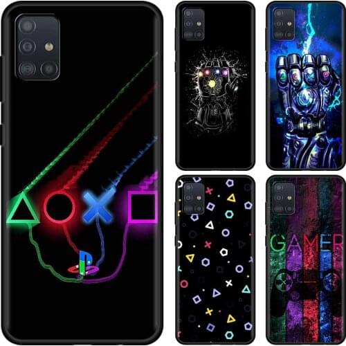 Hot game PlayStation ps5 Phone Case for Samsung Galaxy A51 A71 A21s A12 A31 A41 A32 A02s A11 A72 A52 A42 5G A01 A91 A21 EU Cover