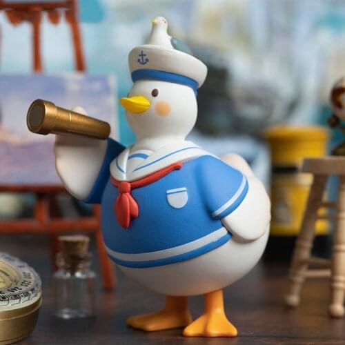 Dake Duck Blind Box Dream Island 2th Generation Surprise toy Guess Bag Cute Cartoon Doll Collection Gift Decoration For Girl Kid