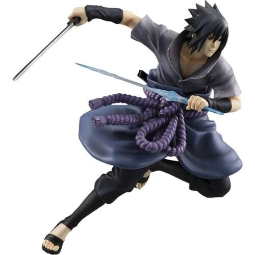 Narutos Uchiha Sasuke Ninja War Cartoon Figure Model Desktop Ornaments Anime Toys Gift Collectible Model Toys Cartoon Model Toy