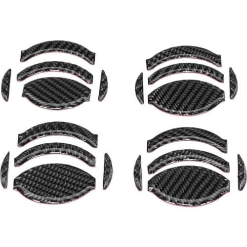 20pcs Central Air Outlet Trim Cover Kit Carbon Fiber Decoration Fit for Nissan GTR R35 2008- car auto accessories