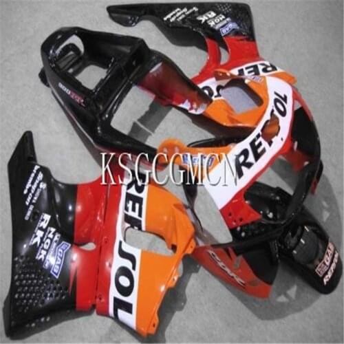 Motorcycle Fairing kit for HONDA CBR900RR 893 96 97 CBR 900RR CBR 900 RR 1996 1997 ABS REPSOL black Fairings set