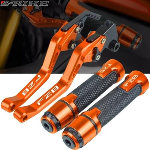 FZ8 LOGO Motorcycle Brake Clutch Levers Handlebar Knobs Handle Sets For Yamaha FZ8 2010 2011 2012 2013 2014 2015 2016 2017 2018