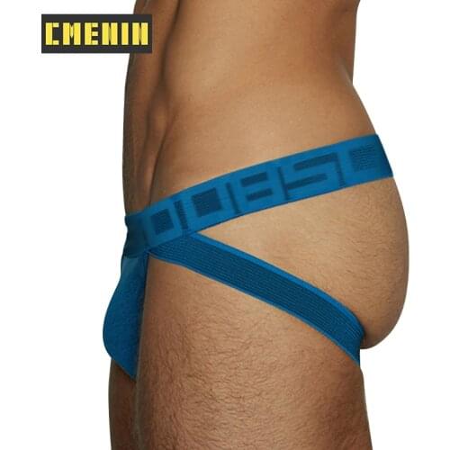 CMENIN BS Cotton Sexy Gay Underwear Men Thong Men Jockstrap Mens lingerie G String men Penis Pouch Gay Underwear Cueca BS3127