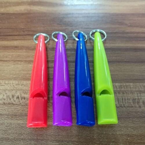 500pcs/lot New Dog Whistle Stop Barking Silent Pet Training Plastic Whistles Dog Animal Obedience Sound Free Shipping ZA3955