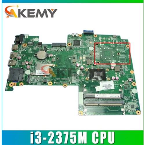 Original For HP 15-B Series Laptop Motherboard With SR0U4 i3-2375M CPU HM77 718970-001 DA0U36MB6D0 MB 100% Tested Fast Ship