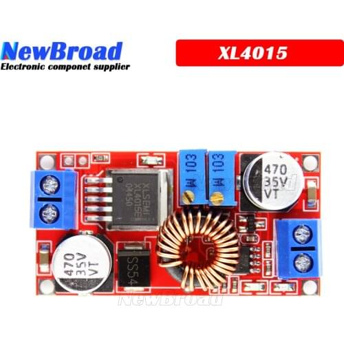 Original XL4015 E1 5A DC to DC CC CV Lithium Battery Step down Charging Board Led Power Converter Lithium Charger Module