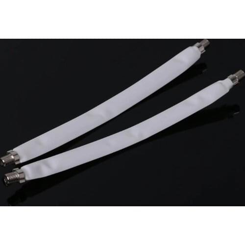 Drop Ship&Wholesale 2PCS Window Flat F Connector Cable Coax Coaxial RG6 RG-6Door TV Satellite Nov.22