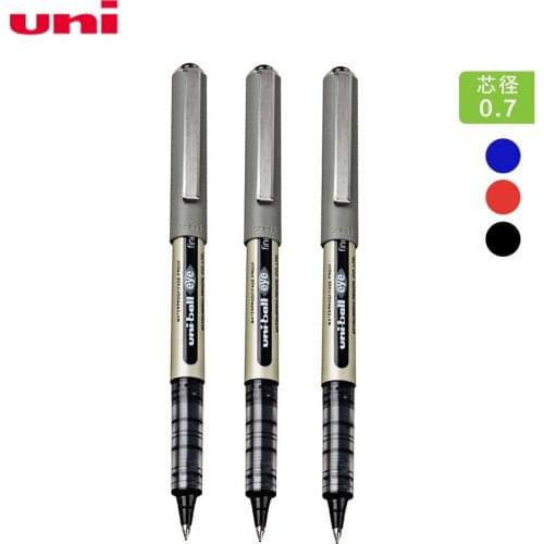 12pcs/lot UNI UB-157 Gel Pen 0.7mm Straight Liquid Water Resistance Student Office Business Signature Pen