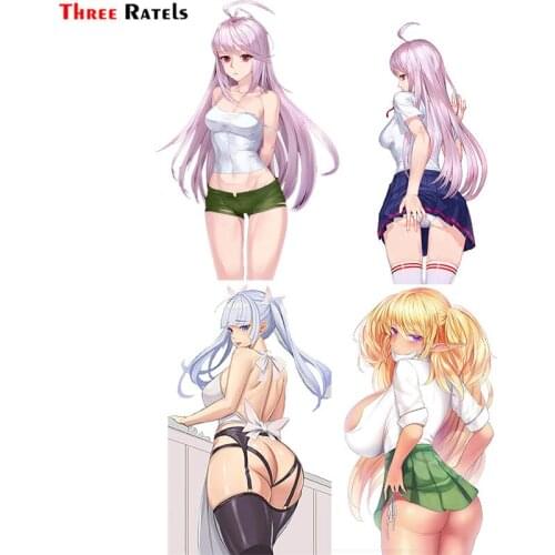 Three Ratels F372 Funny And Cute Cartoon X 05 Emily For Last Orgin Girl Decal Car Stickers Vinyl Fancy Style Sticker Decorative