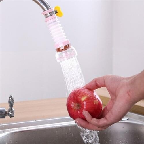 360 Degree Rotating Household Water Purifier Filter Universal Kitchen Faucet Sprayer Activated Carbon Filter Device