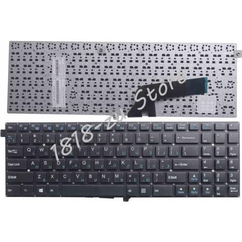YALUZU NEW FOR Clevo W550AU W555AUQ W550EL W555EL W550SU W550SU1 W555SU1 W555SUW KEYBOARD NO Frame russian RU layout