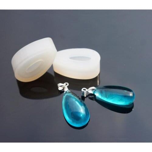 2 pcs /lot Silicone Geometric Earrings Mold DIY Jewelry Pendant Charm Making Mould Fondant resin molds for jewelry free shipping