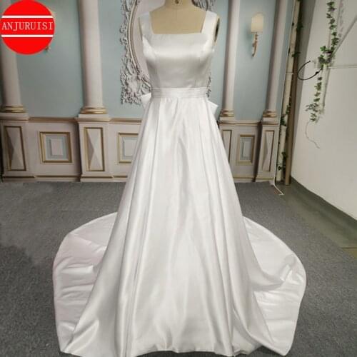 ANJURUISI Wedding Dresses With A Train