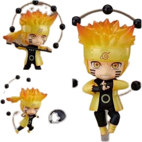 Hatake Kakashi Uzumaki Figure 1273 PVC Action Figure Toys Doll Gift Qposket Anime 10cm