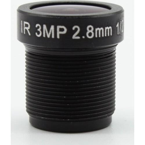 HD 3mp 2.8mm CCTV Lens 1/2.5" 140 Degrees wide angle IR Board lens M12x0.5 for Security IP Camera