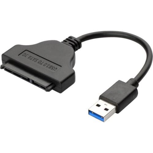 USB 3.0 to 2.5" SATA 22pin Hard Drive Adapter Cable SATA to USB 3.0 Converter for SSD/HDD - Hard Drive Adapter Cable