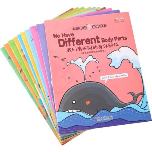 Childrens Enlightenment Early Education English Picture Book Cultivate Ability&interest Children Watch Video Animation Stories