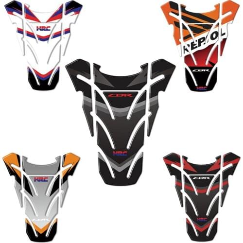 Motorcycle Fuel Tank Cap Cover Stickers Pad Protector Decals For Honda HRC CBR600RR CBR1000RR Repsol CBR900 CBR929 CBR954 CBR250