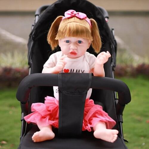 Fashion 24 Inch Reborn Baby Doll Toddller Silicone Body Reborn Saskia Princess Girl Doll Toy For Children Birthday Gifts