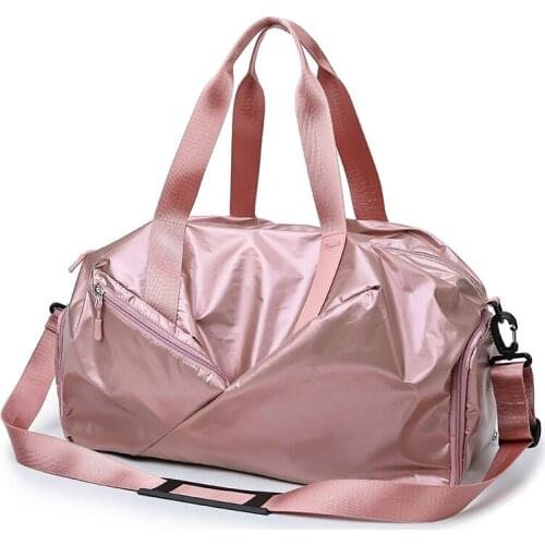 Casual Handbag Women Oxford Large Totes Outdoor Waterproof Gymnasium Crossbody Bag Men Travel Sports Bag For Fitness Shoe 9B48