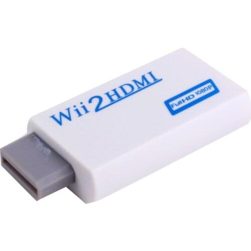 Wii to HDMI 1080P Converter Wii2HDMI Adapter 3.5mm Jack Audio Video Output Full HD 1080P Output For HDTV