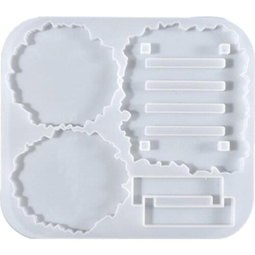 Silicone Flower Coaster Mold Epoxy Resin Casting Molds for Home Decoration