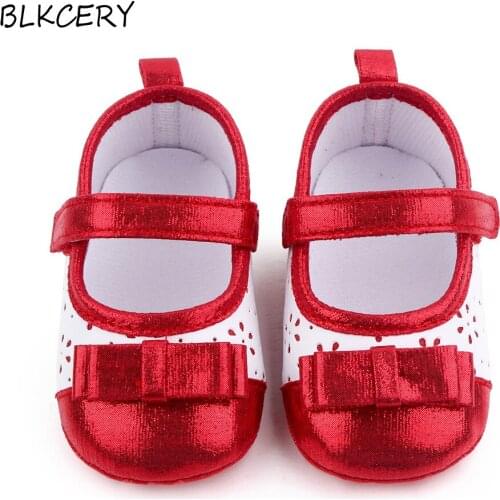Brand New Fashion Baby Girl Shoes Newborn Soft Anti-slip Bottom Princess Moccasins Infant Toddler 1 Year First Walkers with Bows