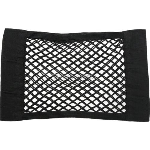 Car Styling Car Rear Trunk Back Seat Elastic String Net Mesh Storage Bag for Mitsubishi outlander 2016 lancer 10 9 Accessories