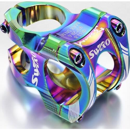 Ultra-Light MTB Mountain Bike Stem CNC Handlebar Bicycle Short Bar Aluminum Alloy Steerer Cycling Accessories Drop Shipping