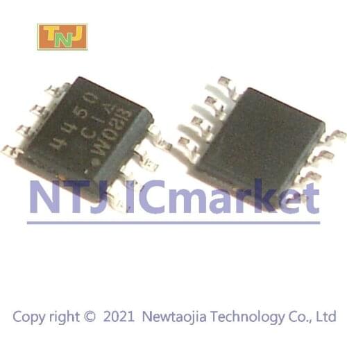 10 PCS SI4450DY SOP-8 SI4450 4450 60V SI4450DY-T1-E3 N-Channel PowerTrench MOSFET