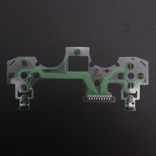 2pcs/lot for ps4 PS4 Slim/PRO jdm jds 050 055 game controller keypad button ribbon film flex cable