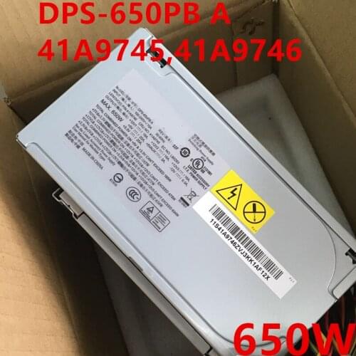 New PSU For Delta S10 650W Power Supply DPS-650PB A 41A9745 41A9746