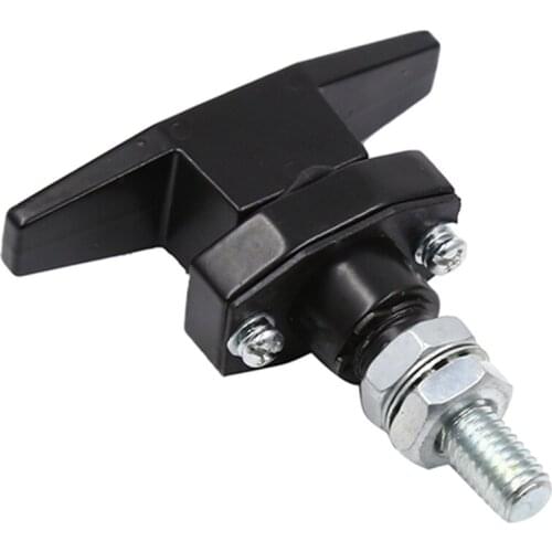 Stainless Steel Black Equipment Retractable Door Lock Fan Chassis T-lock Telescopic Switch Industrial Cabinet Door Lock