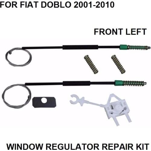 FOR FIAT DOBLO ELECTRIC WINDOW REGULATOR REPAIR KIT FRONT-LEFT 2001-2010 NEW
