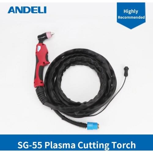 ANDELI SG-55 Plasma Cutting Torch for Plasma Cutting Machine High Frequency Cutting Gun 60A