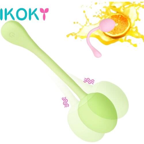 IKOKY G-spot Massager Sex Toys for Women Female Masturbator Dildo Vibrator Bending Egg Clitoris Vagina Stimulator 10 Speed