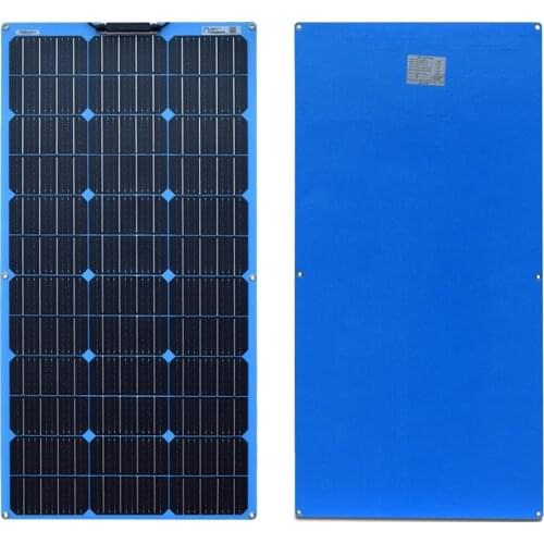 Solar panel module 100w 18v flexibel charger monocrystalline cell 3m solar cable 10A 20A controller for battery car yacht RV