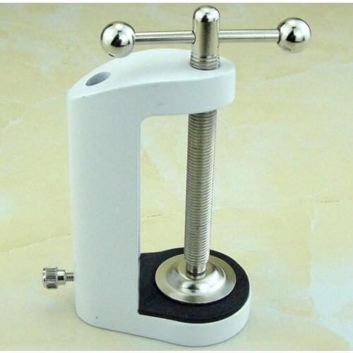 Desktop magnifier metal clip can clip length 0-7.5cm high quality desktop magnifier clip