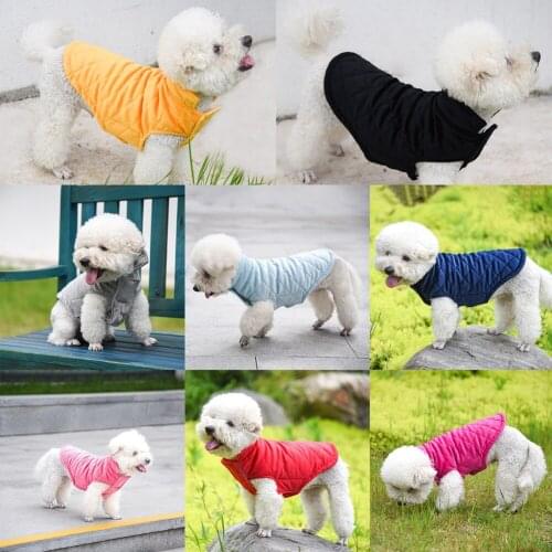 Dog Clothes Coat Pet Clothes for French Bulldog Chihuahua Winter Puppy Cat Clothing Jacket For Small Dogs Cats Vest Ropa Perro