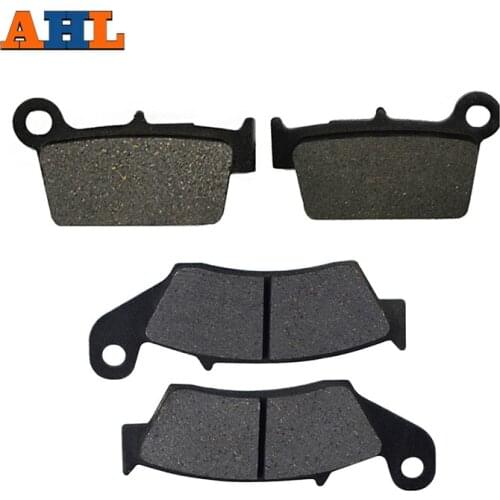 AHL Front & Rear Motorcycle Brake Pads For Kawasaki KX250F KLX450R KLX450A KX450F FA185 FA367