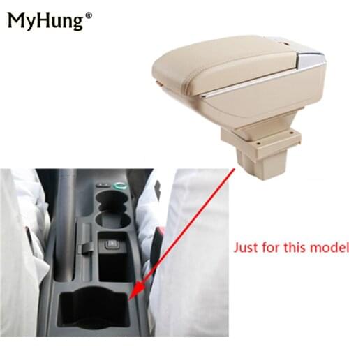 Armrest box For Skoda Octavia A5 Yeti 2007-2014 Central Console Arm Store With Rise and Down Function box cup holder ashtray