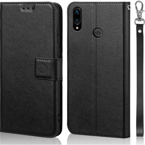 Luxury Flip Case For Huawei Y9 2019 Case 6.5 inch Cover Original Book Design Leather Phone Coque Wallet Capa Stand With Strap