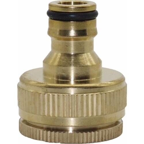 3/4"-1" garden Brass female Threaded Hose Water Pipe Connector Tube Snap Adaptor Fitting Garden Outdoor 16mm Hose