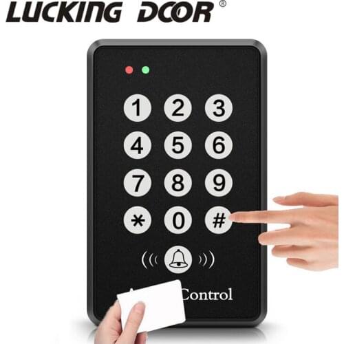 Access Control System Machine Security 125Khz RFID Card Access Control keypad ID card reader Door Lock opene