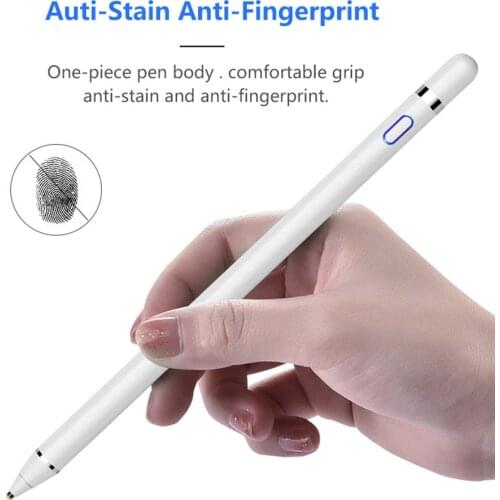Universal Capacitive Active Stylus Touch Screen Pen Smart IOS/Android Apple iPad Phone Pencil Touch Drawing Tablet Smartphone
