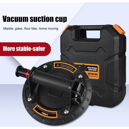 Vacuum Suction Cup 8inch 200kg/75kg Bearing Capacity Heavy Duty Vacuum Lifter for Granite Tile Glass Manual Lifting Hand Sucker