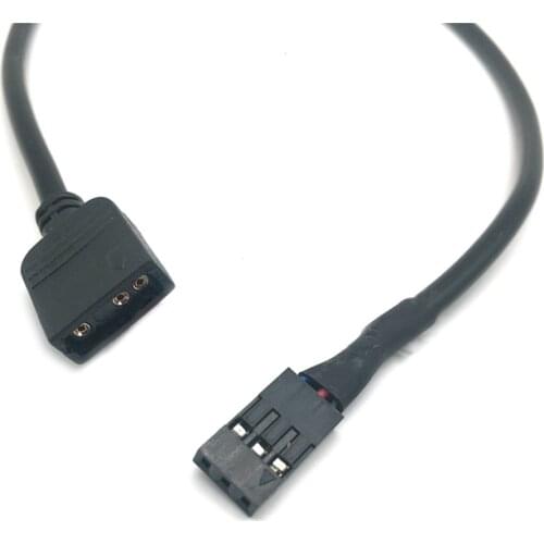 Replacement 5V 3PIN RGB VDG Conversion Line Cable Connector with Male 3Pin socket for GIGABYTE Motherboard