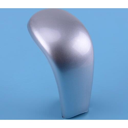 1Pc Car ABS Chrome Gear Shift Knob Cover Trim Decor fit for Nissan Rogue /X-Trail 2014 2015 2016 Sentra 2013 2014 2015