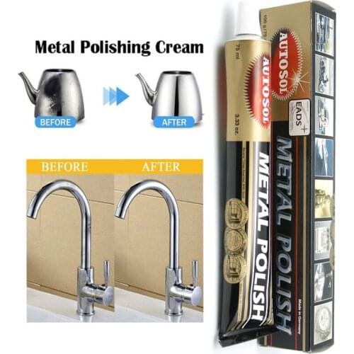 1 pcs Metal Polish Paste 75ml Scratch Repair Multifunctional Polishing for Copper Silver