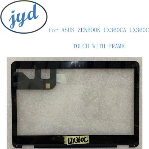13.3'' Front Glass Touch Screen Digitizer Repair Laptop For Asus ZenBook UX360C UX360CA